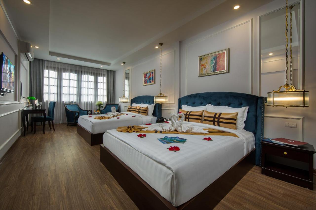 S Central Hotel And Spa Hanoi Bagian luar foto